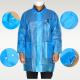 One Time Use Non Woven Lab Gown Light Blue Lab Coat OEM ODM