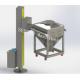 3kw Post Hopper Packaging Machine Column Lifting Mixer For Pharm Industry