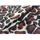 Animal Printed Polyester Velvet Brushed Fabric Knitted Velboa Fabric For Toy