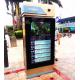 Metal Case Outdoor Touch Screen Kiosk 65'' Android Taxi Bus Dual Wifi Advertising Display