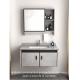 Mirror Rock Plate Aviation Aluminum Bathroom Cabinet Insect Proof