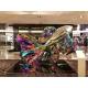 Colorful painted stainless steel statue sculptures ,customized art statue,Stainless steel sculpture supplier