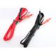 1.8M Wire & Rubber Flat Spring Tattoo Machine Clip Cord For Power