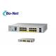 Cisco Cisco Gigabit Switch WS-C2960L-16PS-LL 16port POE+ Network Switch 2 SFP Ports