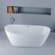 Shining white Soaking Free Standing Bathtub With CE CUPC Certifications