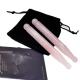 Natural Jade Massage Stick for Rose Quartz Gua Sha Stone and Acupuncture Point Massager