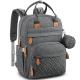 18 Practical Pockets Multi Functional Designer Diaper Bag Backpack OEM ODM