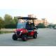 Red Lithium Battery Electric Off-Road Golf Cart Can Seat Four People And Supports Customization