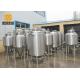 Double Wall Bright Beer Tank 500L Top Manhole With CE Certificated
