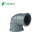 High Thickness Deep Gray UPVC Pipe Fittings for Water Supply System Application