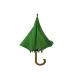 23 Inch Dia 102cm Pongee Fabric Wooden Handle Umbrella