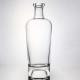 Customized Logo 700ml 1000ml Clear Flint Gin Rum Champagne Liquor Glass Bottle with Cork