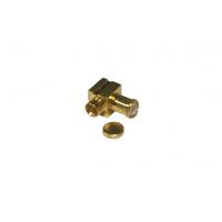 Antenna MCX Male  Rf Right Angle Coaxial Connector AU Plated