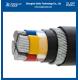 95 Sq Mm 4 Core Aluminium Condoctor PVC Insulation Steel  Wire Armoured PVC  Sheath Power Cable A2XWY Standard IS 7098