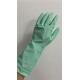 Flocklined M60g Green Natural Rubber Latex Gloves Household
