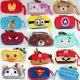 Fashion Cartoon Characters Red and Blue Plush Pencil Pouch Pencil Case For Promotion Gifts