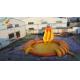 Plato Pvc Inflatable Water Park With Swimming Pool For Playing On Land