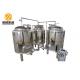 Shinning Mirror Polish Mini Beer Brewery Equipment 500L Pub Brewery With 2 Fermenters