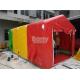 Small Custom Fireproof PVC Inflatable Shower Tent For Amusement Park