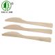 17CM Knife Disposable Compostable Bamboo Cutlery And Crockery Knife FDA