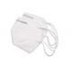 FFP2 Kn95 Disposable Dust Face Protection Mask PP Non Woven Material White Color