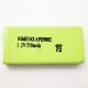 High Temperature Ni-Mh Battery Pack 1.2V 550mAh  Charge & Discharge Temperature -20℃~+70℃