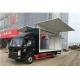 Carbon Steel 0.8T Truck Hydraulic Van Wing 9600mm 8 Wheeler Wing Van