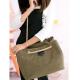 Spring new Korean version of the trend of minimalist canvas shopping bag handbag shoulder bag handbag tide