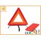 ECE R27 Reflective Warning Triangle , Car Emergency Advance Warning Triangle 