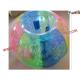 Colorful Large Inflatable Soccer Bubble Ball / Body Zorbing Ball Party