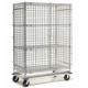 Factory Spare Parts Logistics SS Wire Security Storage Truck 500kg Capacity