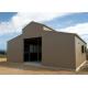 Agricultural Greenhouse Metal Barn Construction / Prefab Pole Barn Kits Custom Size