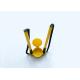 Yellow Table plastic Gel ink ball pen with logo for promotion(F201)