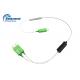 High Stability Fiber Optic PLC Splitter 1x2 Fiber To The Home Branch Type