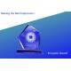 irregular crystal award/2d crystal trophy/irregular gem crystal award/crystal 3d trophy