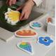 Cute Cartoon Compression Bulk Kitchen Supplies Dish Washing Sponge Reusable