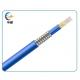 Reinforced Plastic Aramid Yarn Multi Core Fiber Cable GJAFKV Indoor Optical Cable