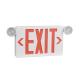 White 120V Emergency Exit Lights , 3W Emergency Exit Sign Lights With Battery Backup