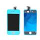color vonversion kit color Blue Front Cover LCD touch assembly iphone 4s repair