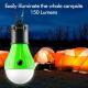 Tent Lamp Portable LED Tent Light Clip Hook Hurricane Emergency Lights LED Camping Bulb Camping Tent Lante