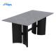 1650mm Length Black Ceramic Dining Table High Stability For Home use DT-1020