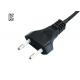 2 Prong Korea Power Cord 2.5a Current Rating Y001-k Plug Type Ksc 8305 Standard
