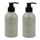 50x150mm 200ml Aluminum Cosmetic Bottles Refillable Shampoo Bottles With Pump