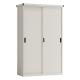 Multi Colors Sliding Door Steel Balcony Storage Cabinet Locker For Home Use