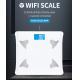 396LB Rectangle Shape WiFi Smart Body Analyser Scale