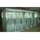 Back Side Loading Glass Door Freezer Large Capaciy Remote System Copeland Compressor