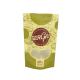 Resealable Coffee Bean Tea Packaging Bags Herbal Fillable Green With Valve