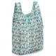Long Handles Recycled Shopping Bag Sublimation Printing 190T Square Stitching