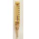 Liquid Filled Glass 200mm 120deg V Shape Mercury Filled Thermometer 3/8"BSP