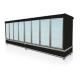 Fan Cooling Multideck Open Chiller With Glass Door Energy Saving